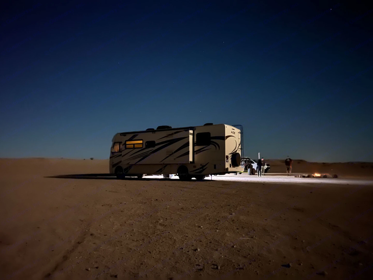 Built for desert camping in Southern California